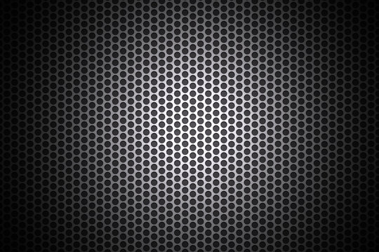 Black grill pattern texture background