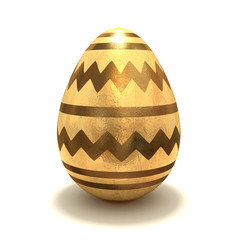 Gold Easter Egg