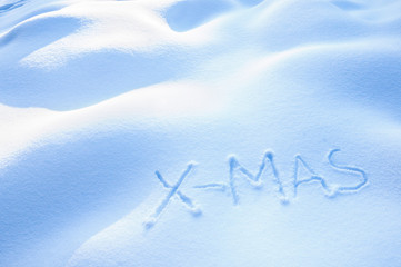 X-Mas im Schnee