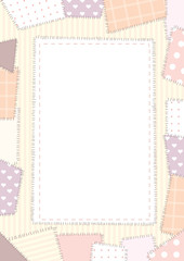 border a4 patchwork