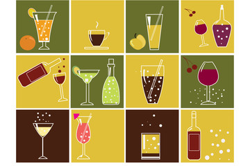 Drink icons