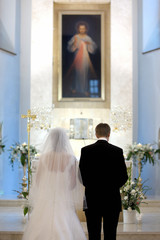 Catholic wedding ceremony