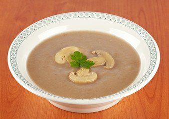 Cream of mushroom soup