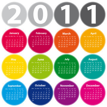 Kalender 2011 english