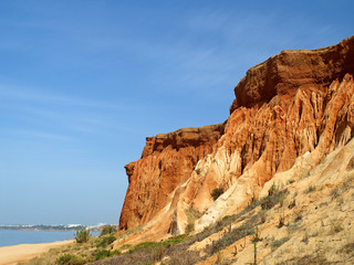 K&uuml;ste bei Albufeira in Portugal, Algarve