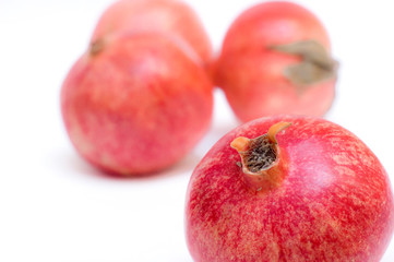 Pomegranate isolated