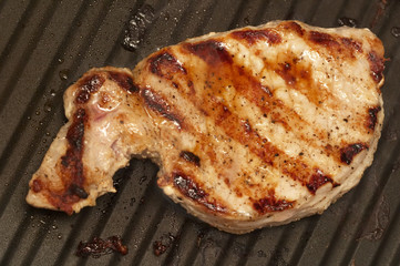 Grilled pork meat