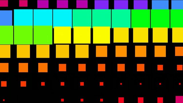 color square matrix background