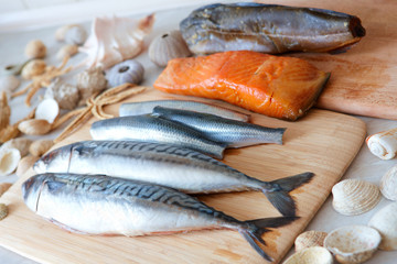 Fresh sea fish