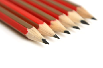 Fototapeta premium Six pencils