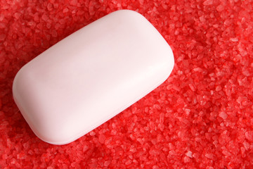 Bath salt and soap
