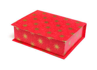 Red box isolated on white