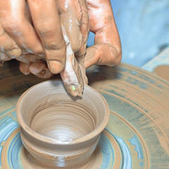Potter's wheel work