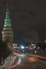 Fototapeta premium Embankment of the Moscow Kremlin