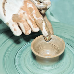 Potters wheel clay