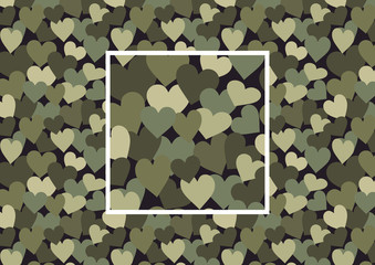 heart camouflage