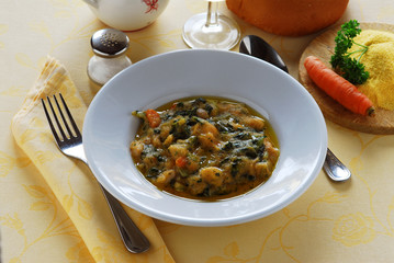 Bordatino - Primi piatti tipici della regione toscana - Livorno