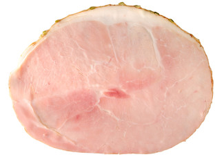 Ham slice single isolated