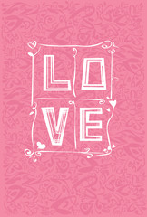 Love card.