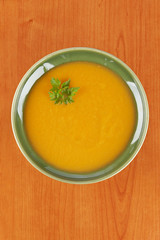 Cream of carrot soup