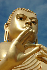 Golden Buddha at Dambulla,Sri Lanka