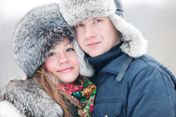 Young couple portrait