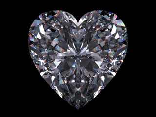 Fototapeta premium Diamond heart