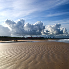 Clouds on The Beach