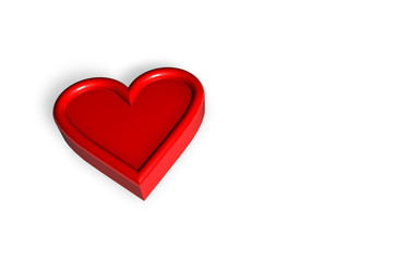 3D Heart Love Valentine's Day