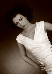 H&uuml;bsche junge Dame