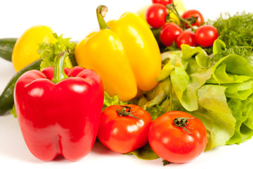 Bunch of fresh vegetables