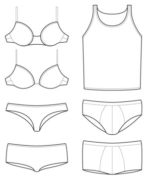 underwear templates