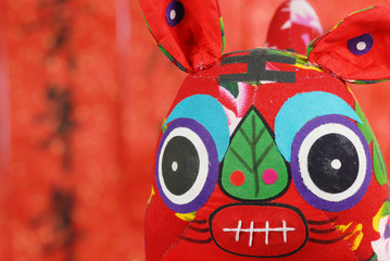 Obraz premium Chinese lunar new year decoration.