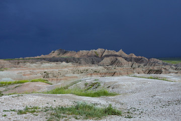 Montagne Badlands Amerique