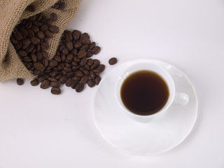 Coffee and coffe beans