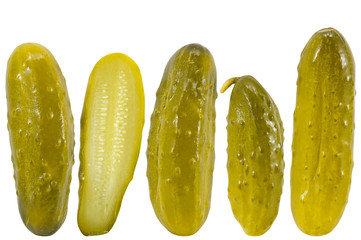 Pickled dill cucumbers