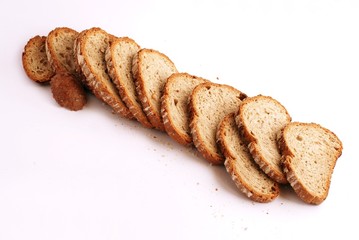 brown graham bread