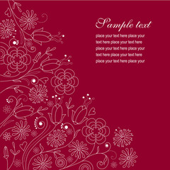 Floral background