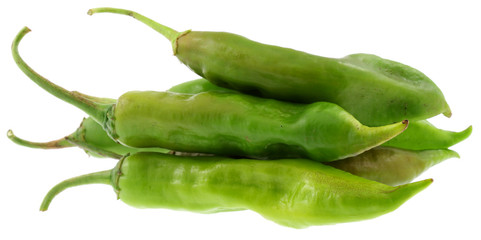 gros piments fond blanc