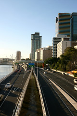 Fototapeta na wymiar Brisbane Skyline.