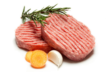 hamburger con verdure