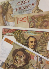 Ancien billets de cent Francs