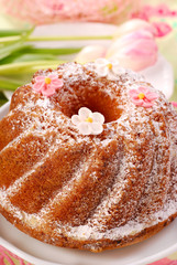 easter ring cake