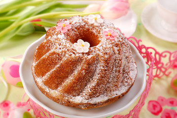 easter ring cake