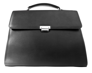 Black briefcase