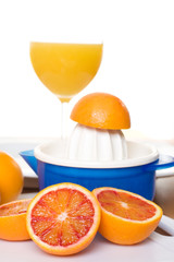 Saft aus Orangen