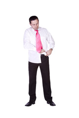 Businessman Dressing Up