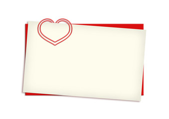 Valentine card copyspace