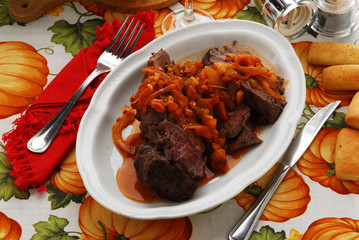 Manzo brasato - Secondi di carne del veneto