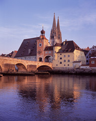 Fototapeta premium Bayern - Regensburg